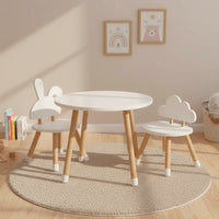 Дрвена Масичка со Столчиња