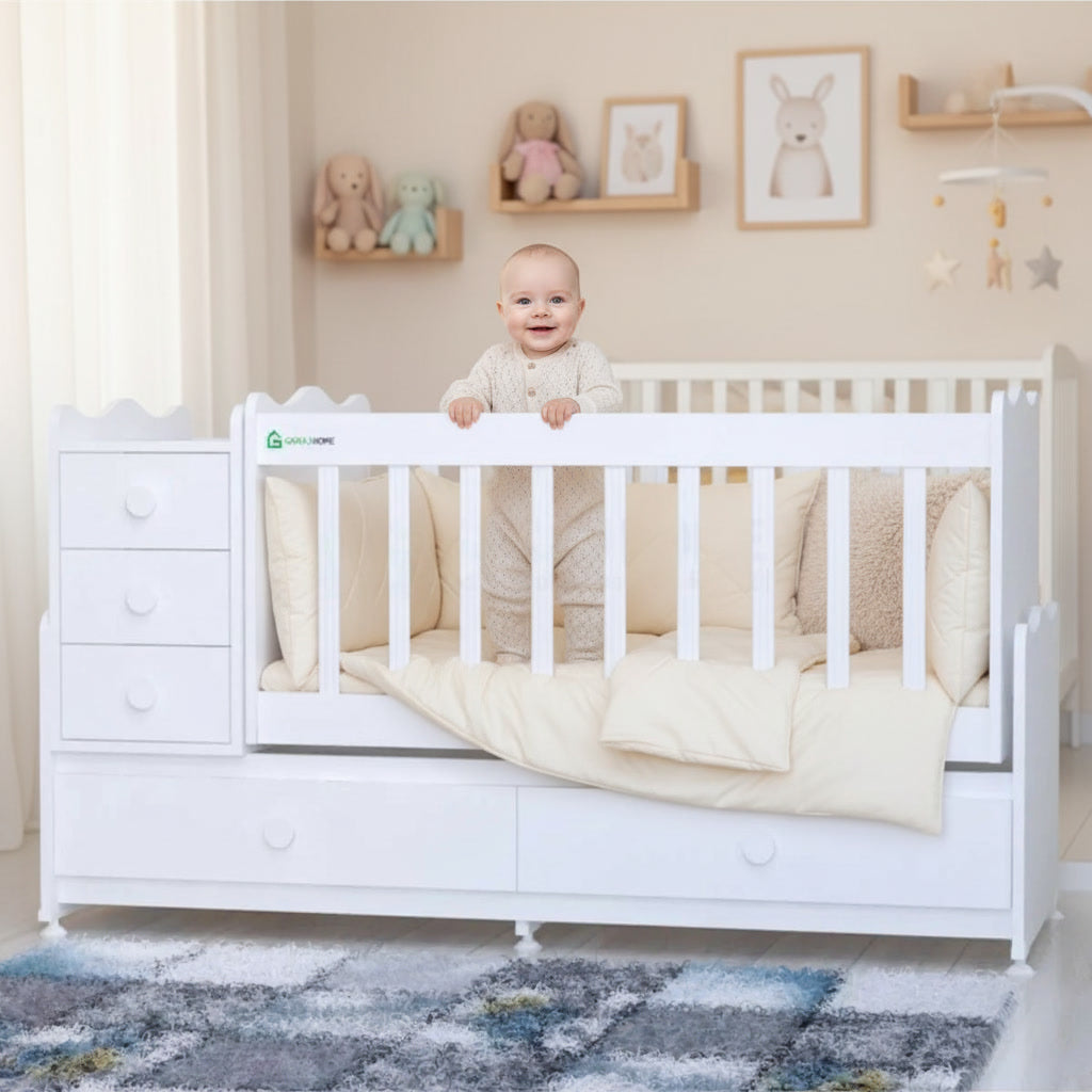 2 во 1 Бебешко и Детско Креветче со Фиоки И Душек