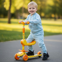 Тротинет-Скутер со Седење со Музика и Светла Animals