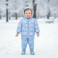 Детска јакна со животни и уши