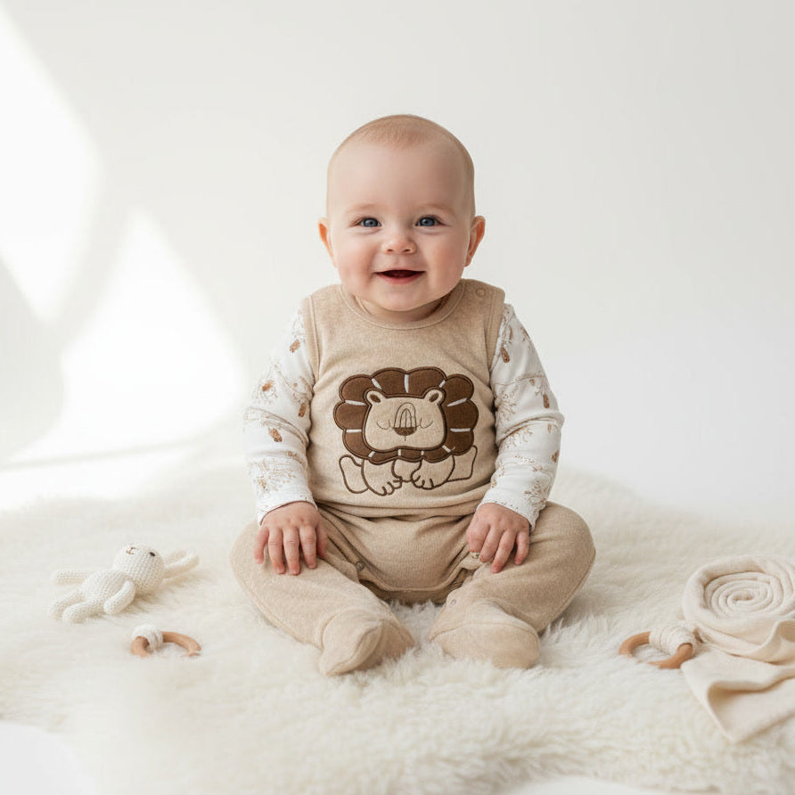 2 делен сет шпикозни и боди Лавче