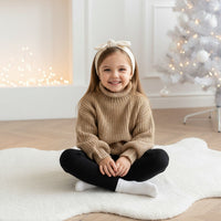 Плетена Блуза Кафеава