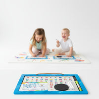 3 во 1 табла со креди и магнетна табла