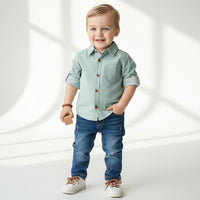 2 Делен комплет кошула и фармерки