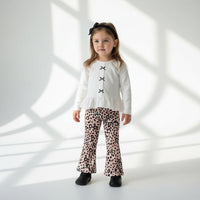 2 Делен комплет со леопард принт