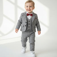 Елегантен 5 Делен Комплет со Сако и Елече