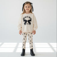 2 Делен комплет со декоративна панделка