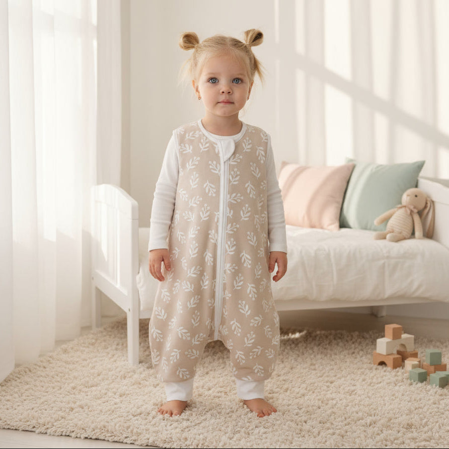 Вреќа за спиење без ракави со дезени