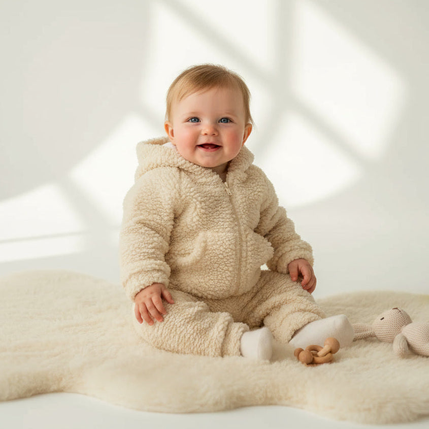 2 Делен плишан комплет со патент