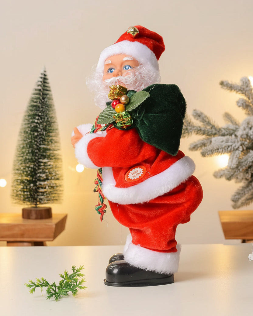 Весел Дедо Мраз што танцува и носи подароци