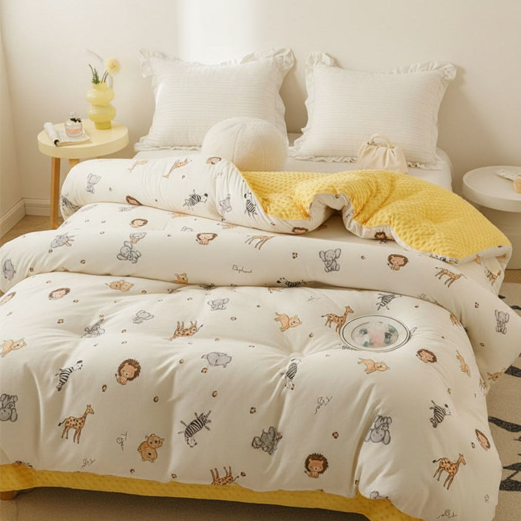 Топол и мек јорган со две лица