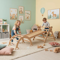 PIKLER дрвен сет за качување и забава