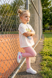 2 Делен комплет маичка и хеланки Елса и Ана