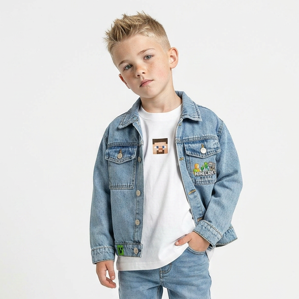 Фармерска јакна со Minecraft