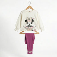 2 Делен комплет блуза и хеланки Minnie Happy