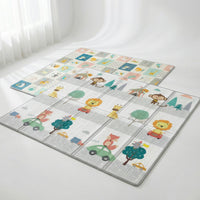 Преклоплива подлога за играње 180*200*1,5цм Road/Animals