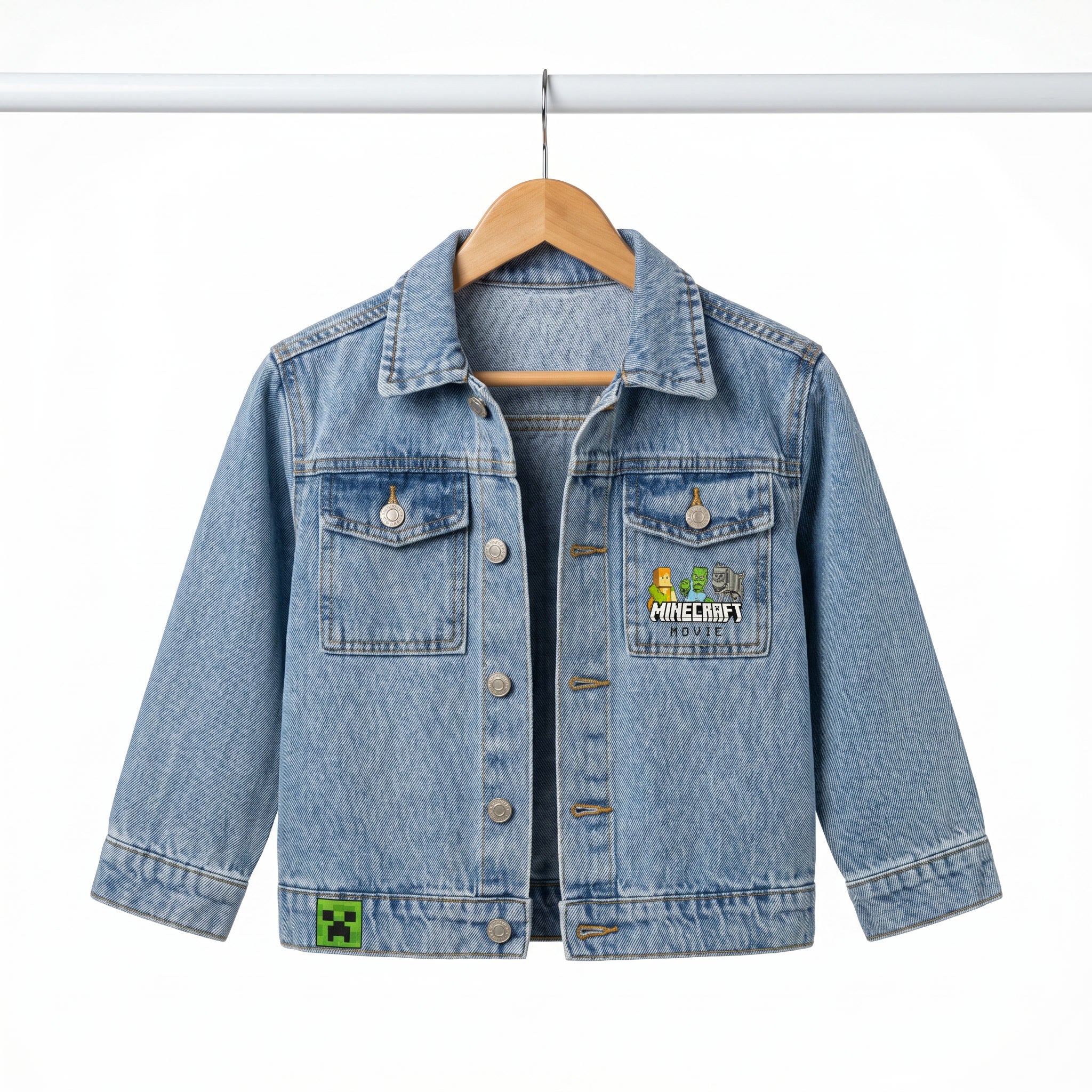 Фармерска јакна со Minecraft