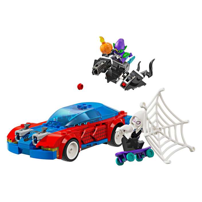 LEGO - Spider-Manov Tркачки Aвтомобил и Venom Green Goblin
