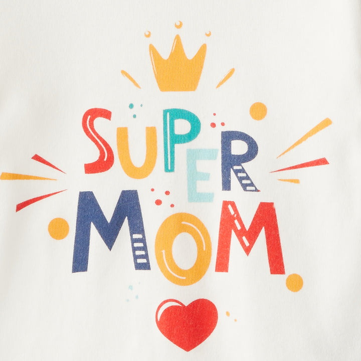 Боди на Долги Ракави - Super Mom