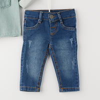 2 Делен комплет кошула и фармерки