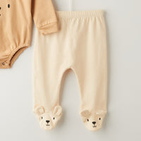 2 Делен комплет боди и панталончиња Мече