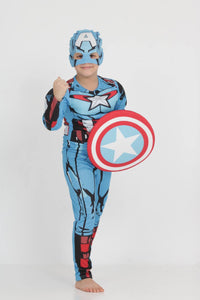 Костим за Маскенбал - Captain America + Маска + Штит