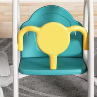 Детска лулашка со сигурносен појас и потпирач за раце