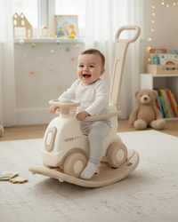 Детски сет 4 во 1 количе, туркало,лизгалка и џампер