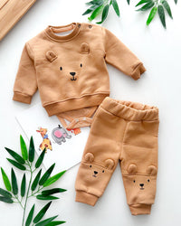 3 Делен комплет боди и тренерки Мече