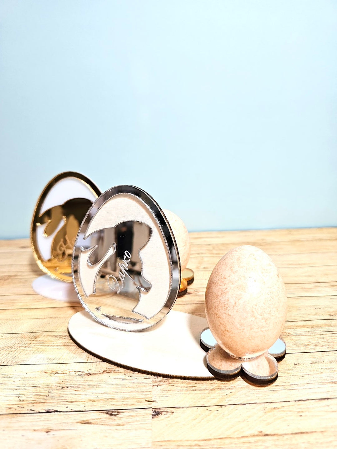 Персонализиран Украс - Јајце и Зајаче
