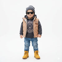 3 Делен комплет дуксерка, фармерки и елече