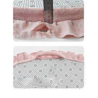 Кружен тепих со набори – мек и преклоплив