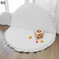 Кружен тепих со набори – мек и преклоплив