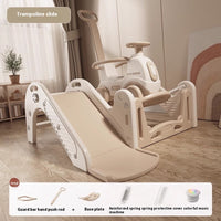 Детски сет 4 во 1 количе, туркало,лизгалка и џампер