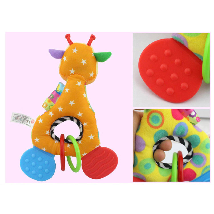 Мека Играчка - Жирафа со Глодалки