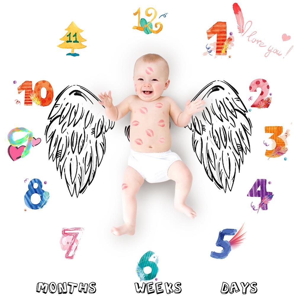 Подлога за Фотографирање на Бебе - Ангел