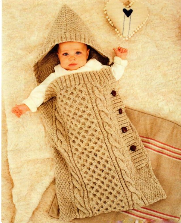 Плетена Вреќа за Бебе